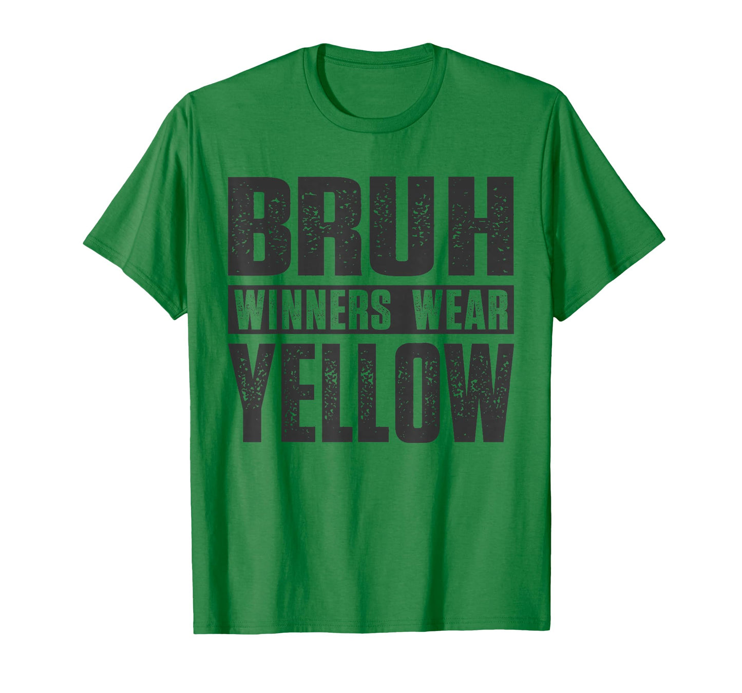 Winners Wear Yellow Team Spirit Week Sports Day Color War T-Shirt