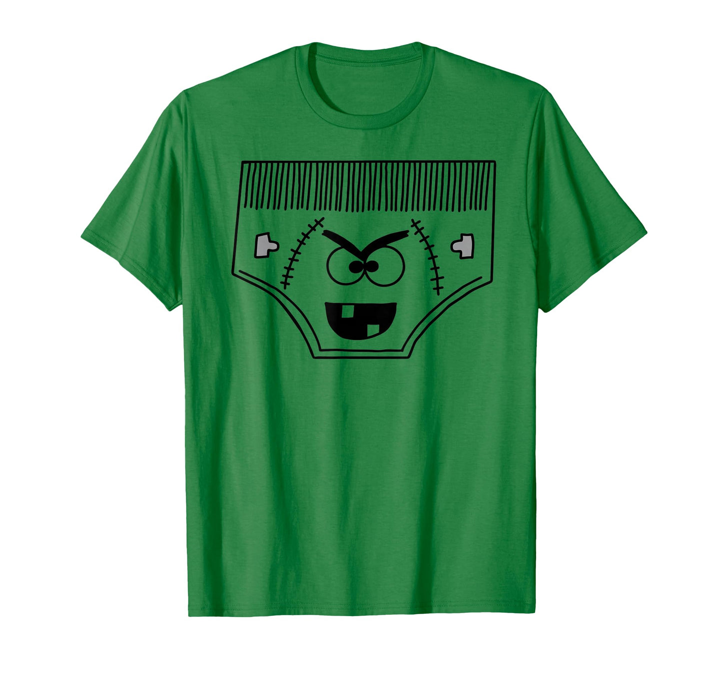 Funny Creepy Pair of Underwear Face Costume T-Shirt