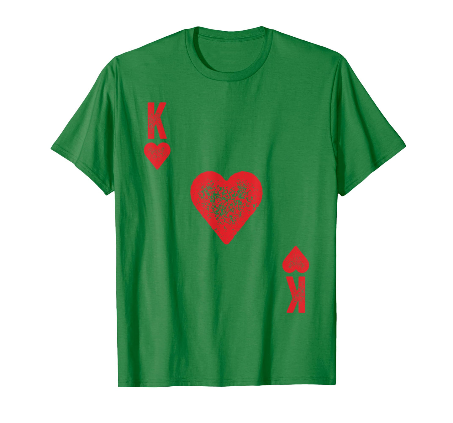 King of Hearts Shirt Adult Men Women Kids Card Costume T-Shirt
