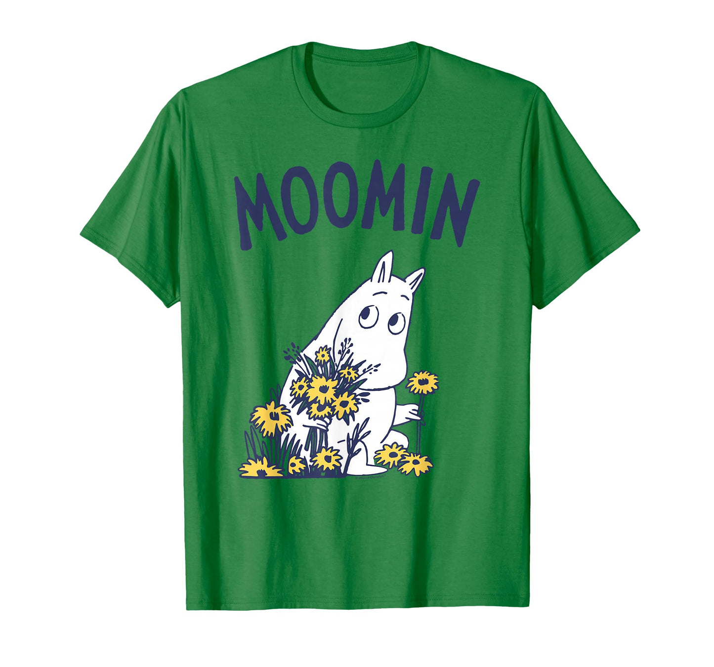 Moomin Moomintroll Flowers T-Shirt