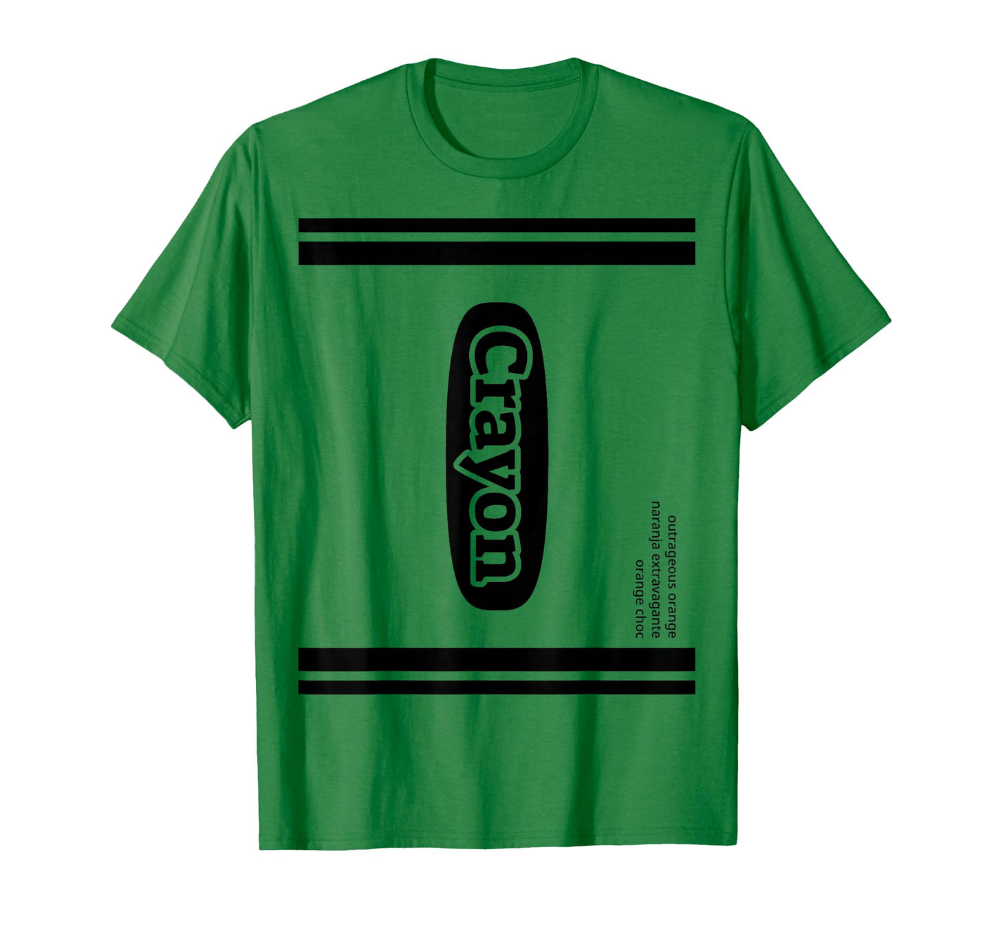 J. Walker Unisex-Child Crayon Outrageous Orange Group Costume T-Shirt