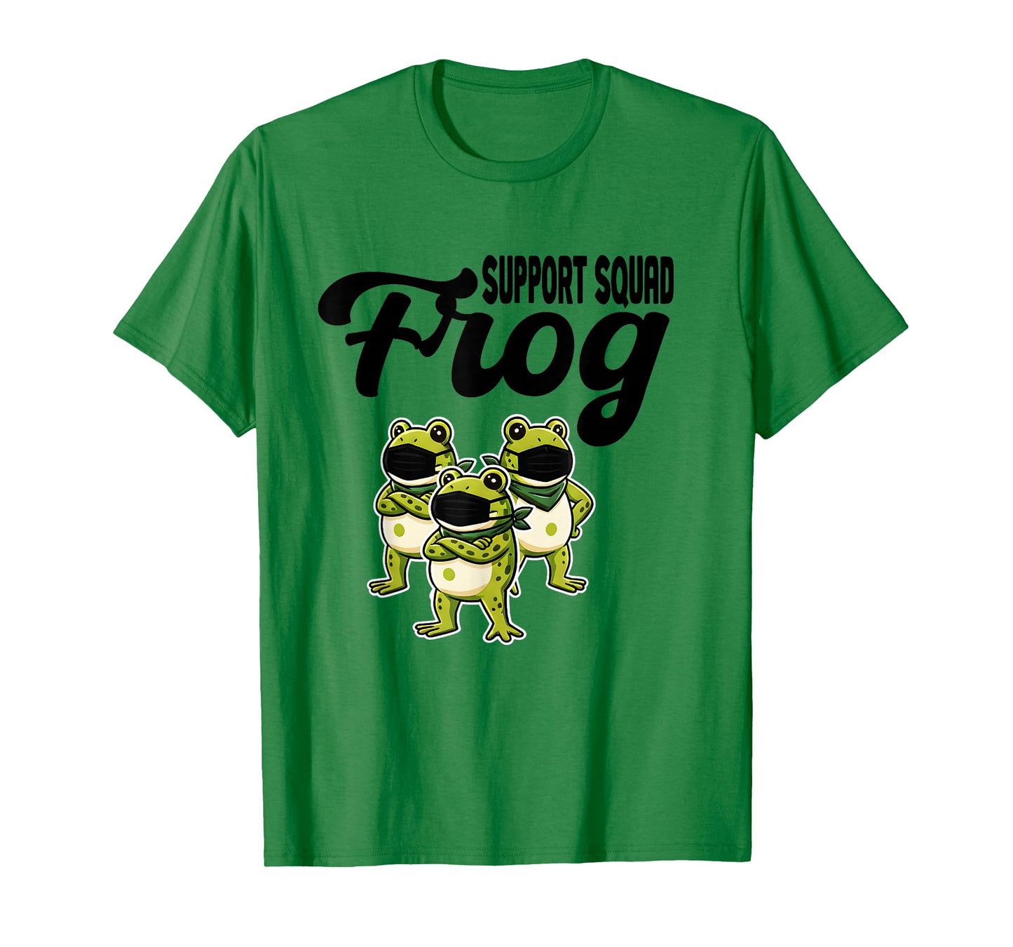 Frog Support Squad Frogs Together Strong Retro Portland T-Shirt