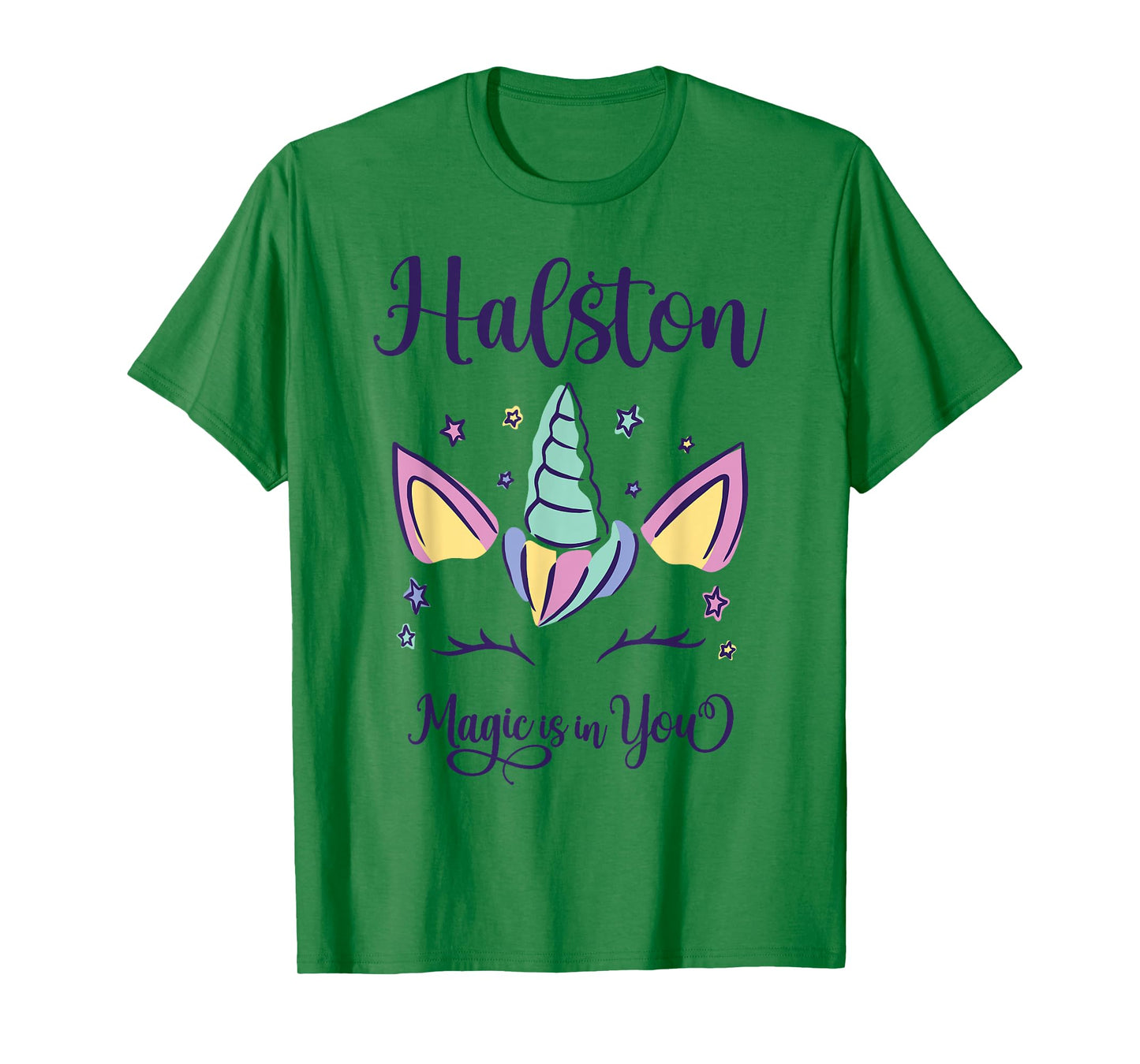 First Name Halston Personalized Halston T-Shirt