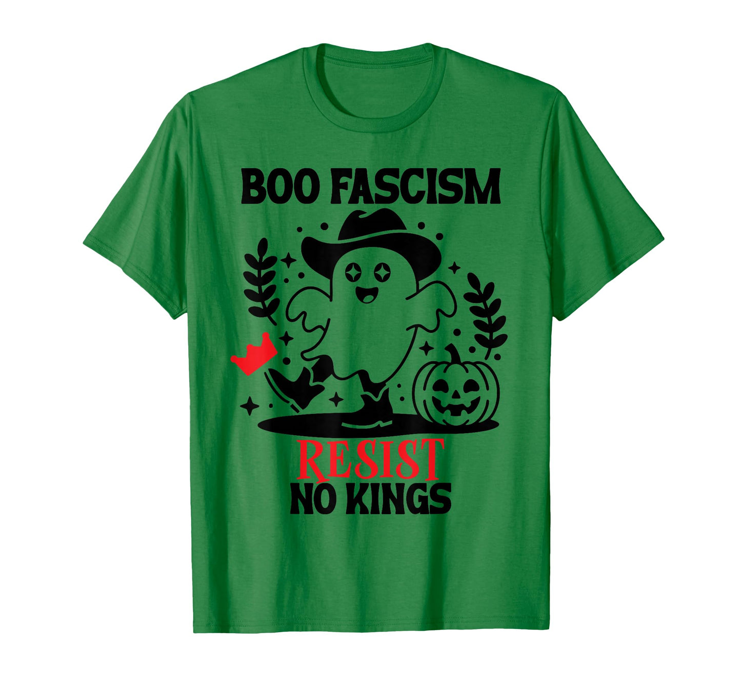 Nope No Kings in America Boo Fascism Fall of Fascism Resist T-Shirt