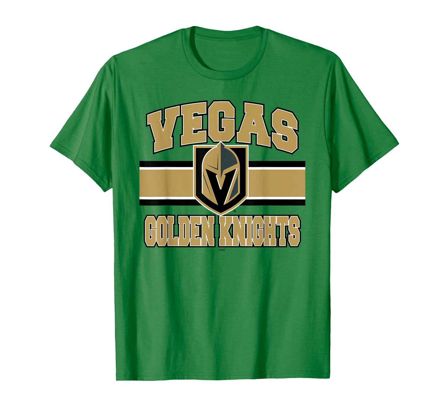 Vegas Golden Knights Stripe Gray Officially Licensed T-Shirt