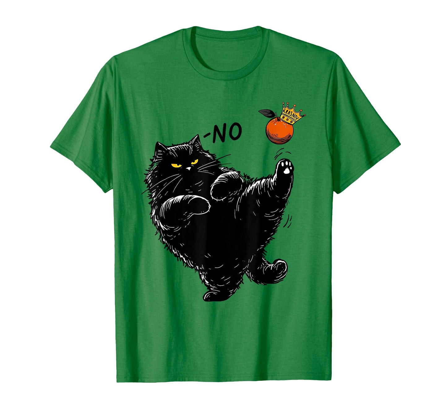 Black Cat No Kings In America Men Women Kids T-Shirt