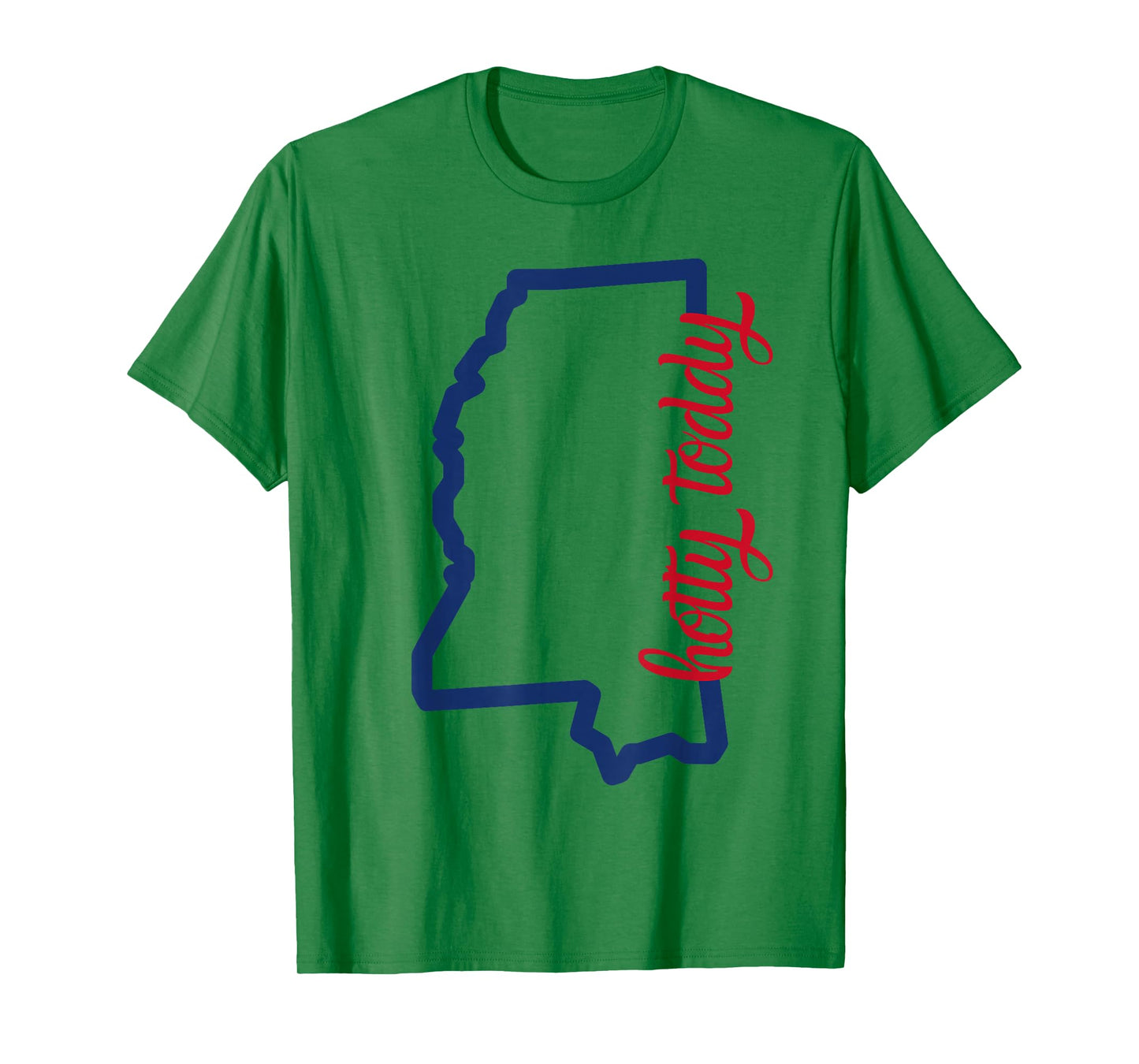 Mississippi Map Hotty Toddy T-Shirt