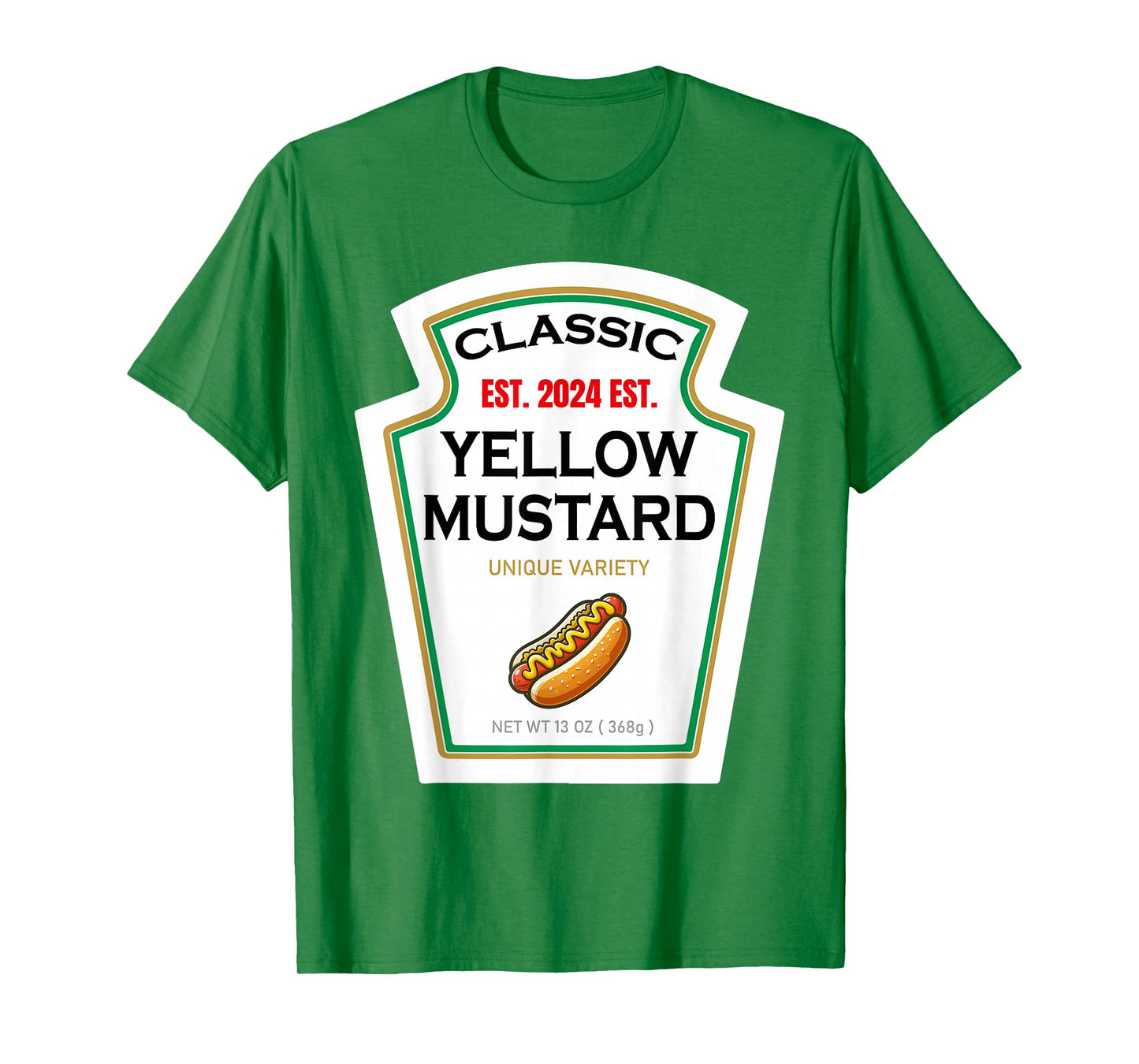 Mustard Halloween DIY Costume Family Matching Ketchup Sauce T-Shirt