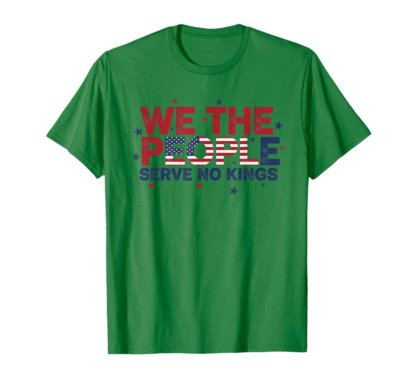 No Kings in America Democracy We The People Patriotic T-Shirt
