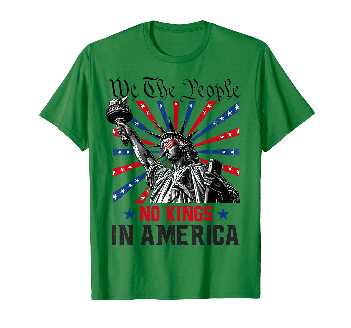 No Kings in America Since 1776 We The People USA Anti-Trump T-Shirt