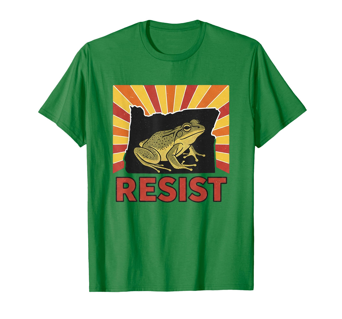 Portland Frog Protest Shirt Funny Portland Frog T-Shirt
