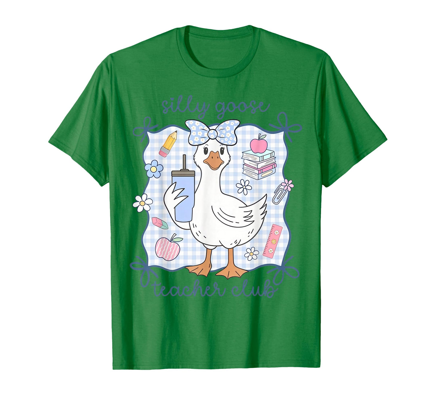 Silly Goose Teacher Club Funny Back to School First Day T-Shirt