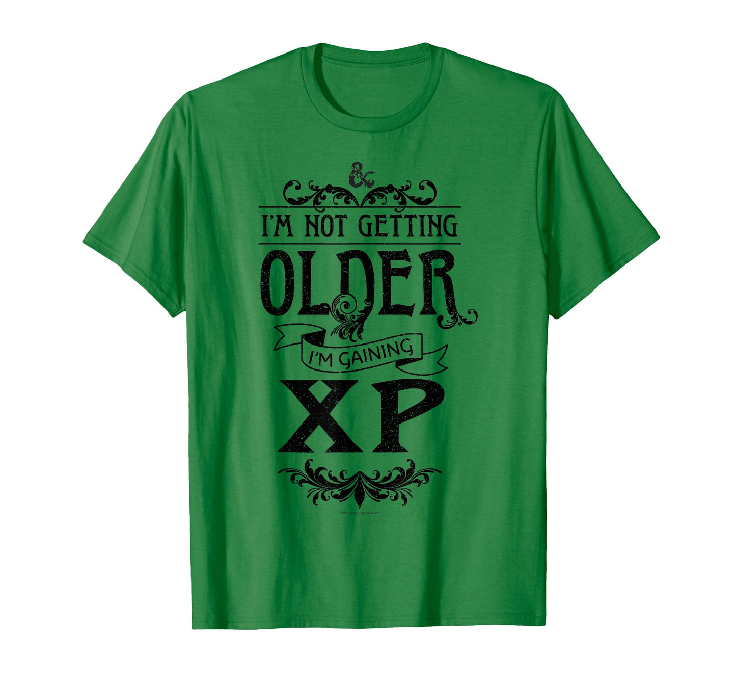 Dungeons & Dragons Birthday I'm Gaining XP Not Getting Old T-Shirt