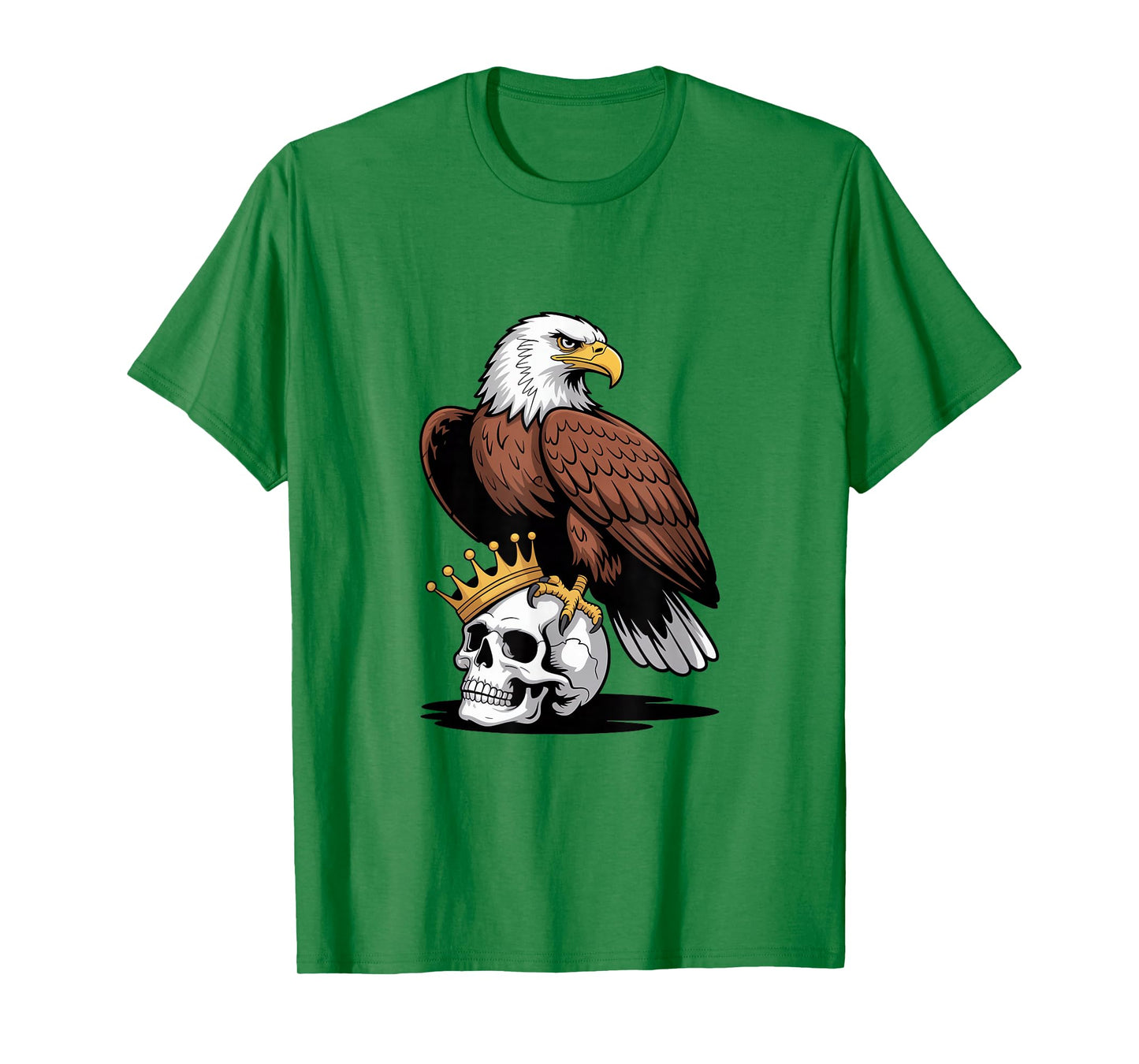No Kings In America Bald Eagle Patriotic T-Shirt
