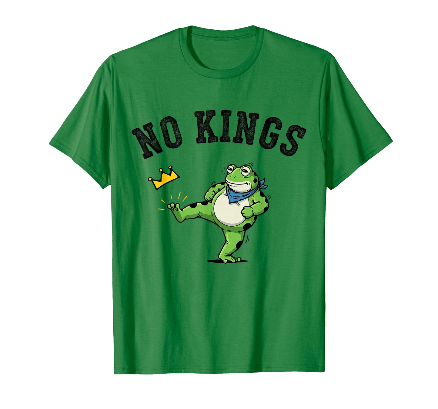 Frog Protest No Kings in America Since 1776 Resist Portland T-Shirt