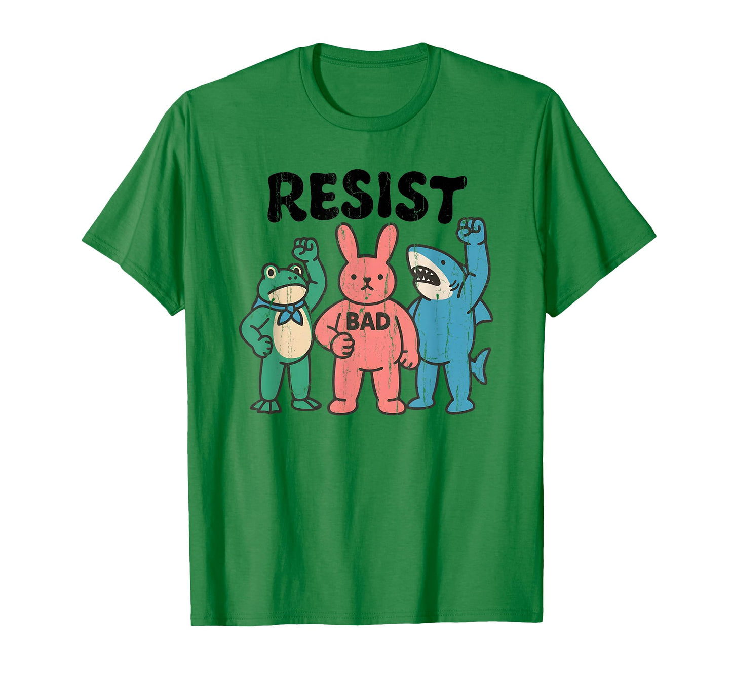 Resist Frog and Friends T-Shirt