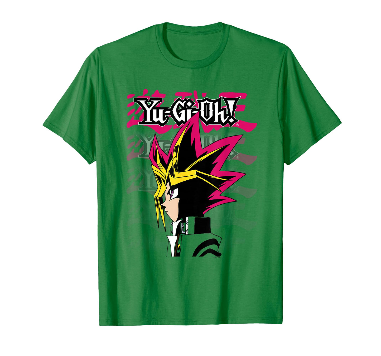 Yu-Gi-Oh! Duel Monsters Yugi Colorful Repeating Logo Anime T-Shirt