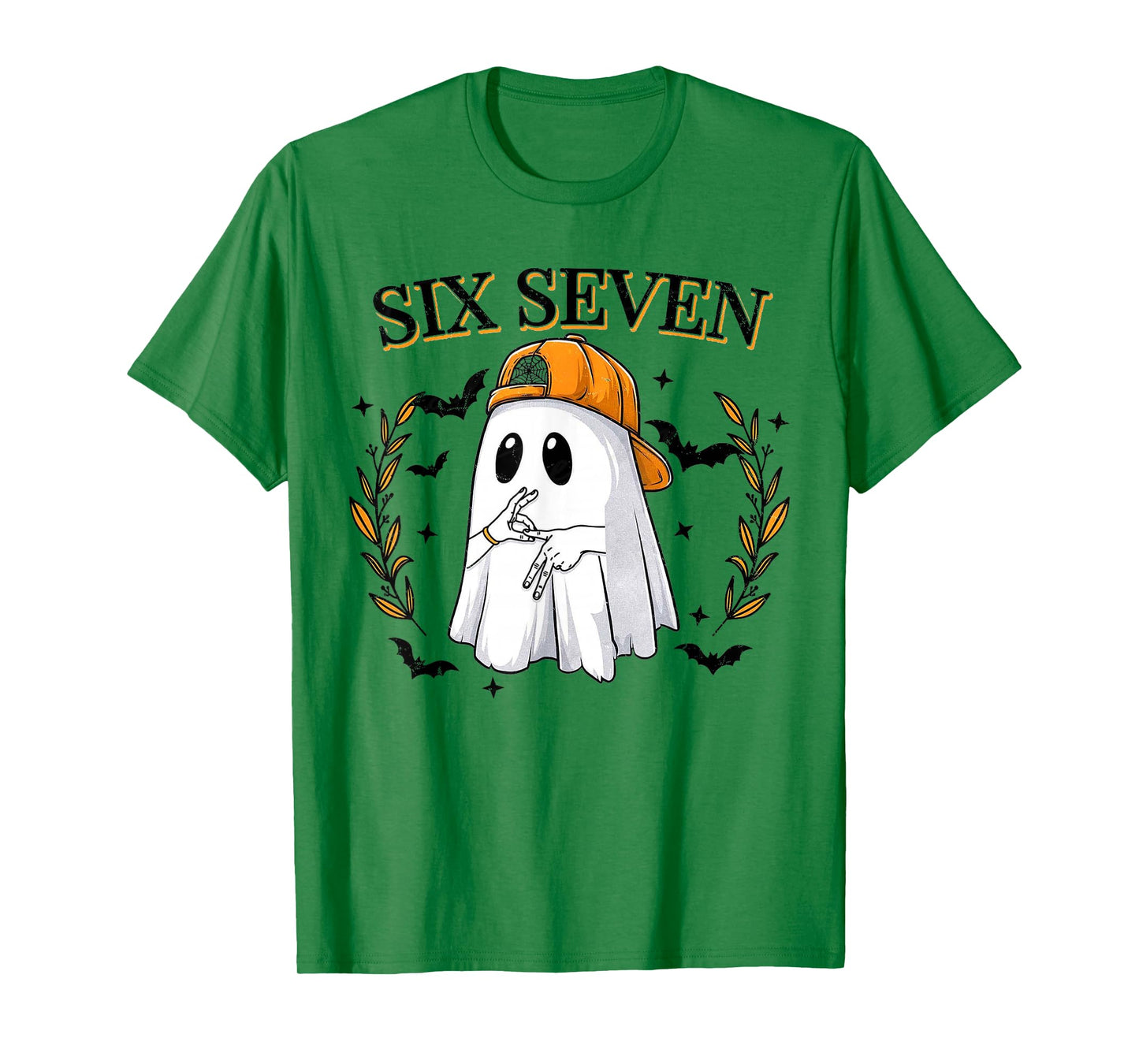 Funny 67 Six Seven Meme Couple Ghost Halloween Costume T-Shirt