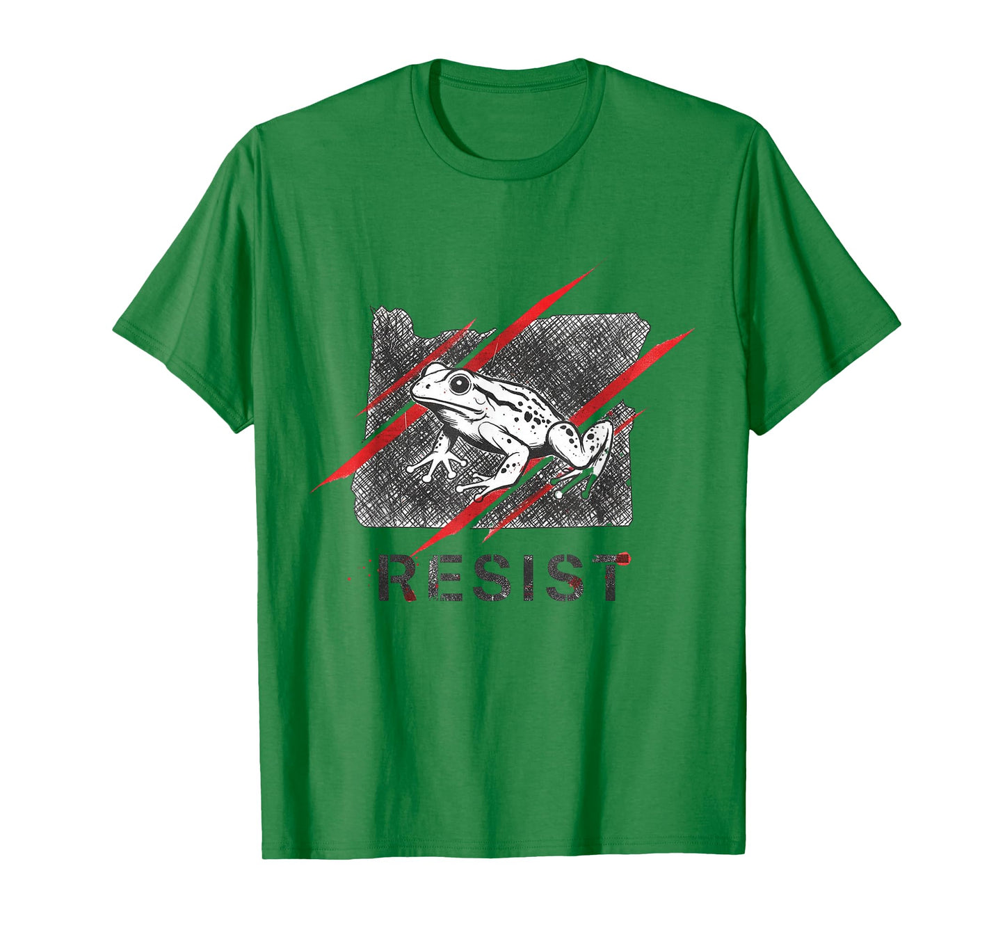 Portland Frog Protest Shirt Funny Portland Frog T-Shirt