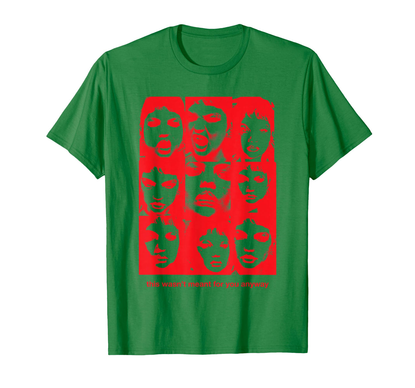 Official Lola Young Red Photo Grid T-Shirt