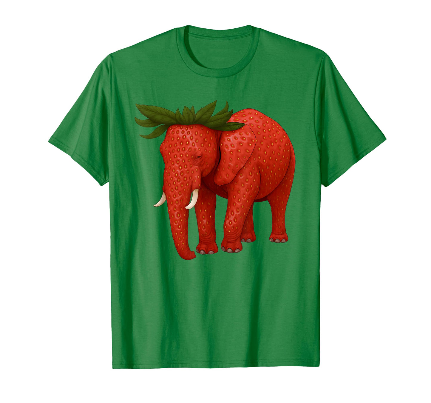 Strawberry Elephant Italian Brain Rot Meme Birthday Funny T-Shirt