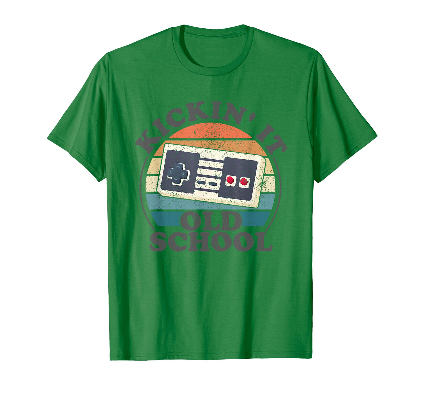 Kickin It Old School Retro 80s Video Game Gaming Gamer Gift T-Shirt