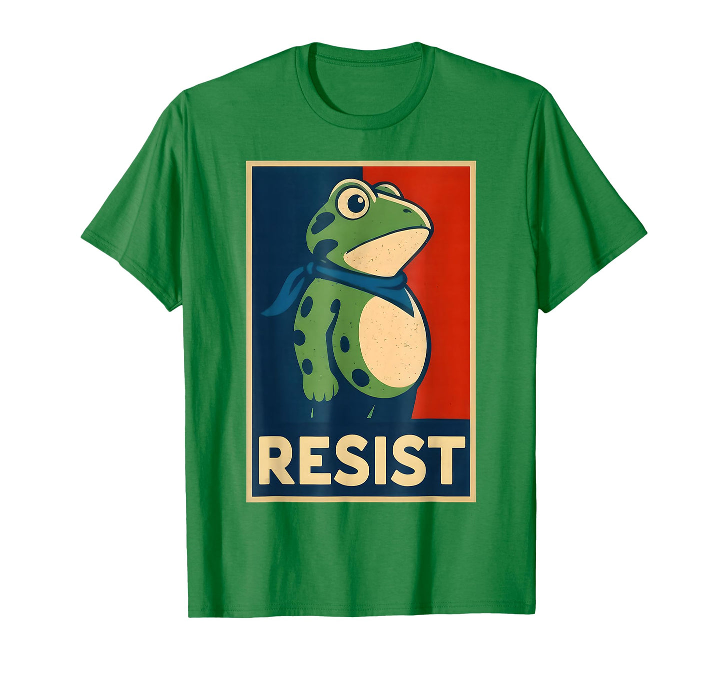 Resist Frog Portland Frog Protest for Men Women T-Shirt