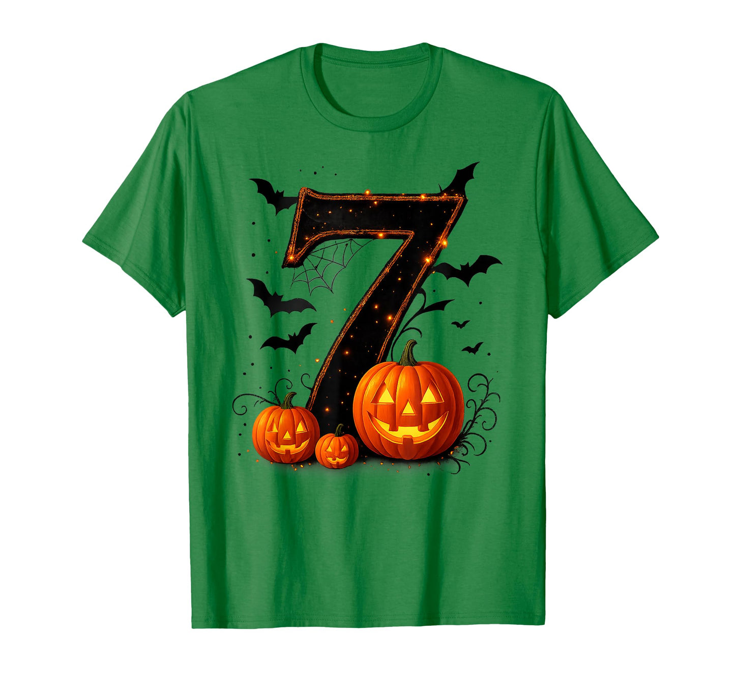 Fun Six Seven 6 7 Meme Design Couples Halloween T-Shirt