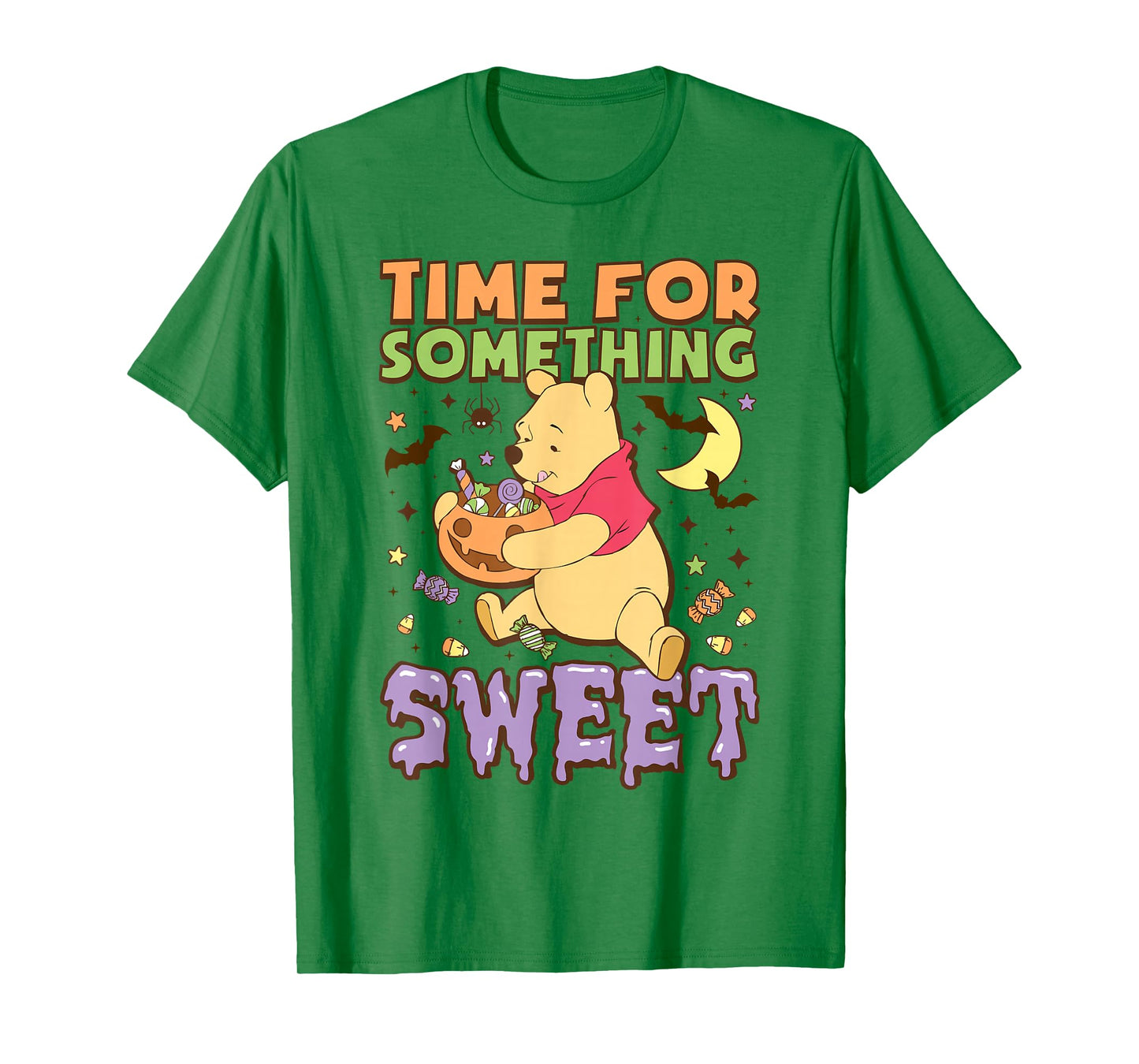 Disney Winnie The Pooh Halloween Time for Something Sweet T-Shirt