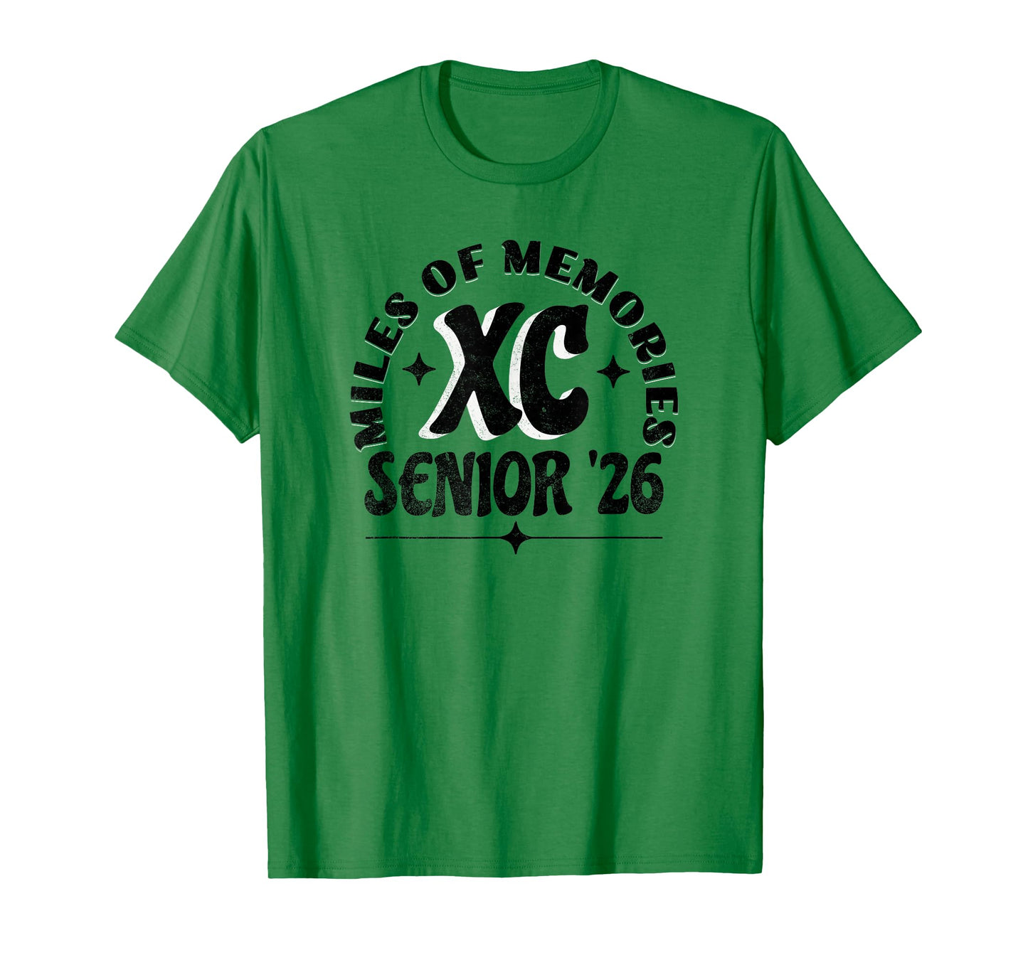 Cross Country Senior 2026 Miles of Memories T-Shirt