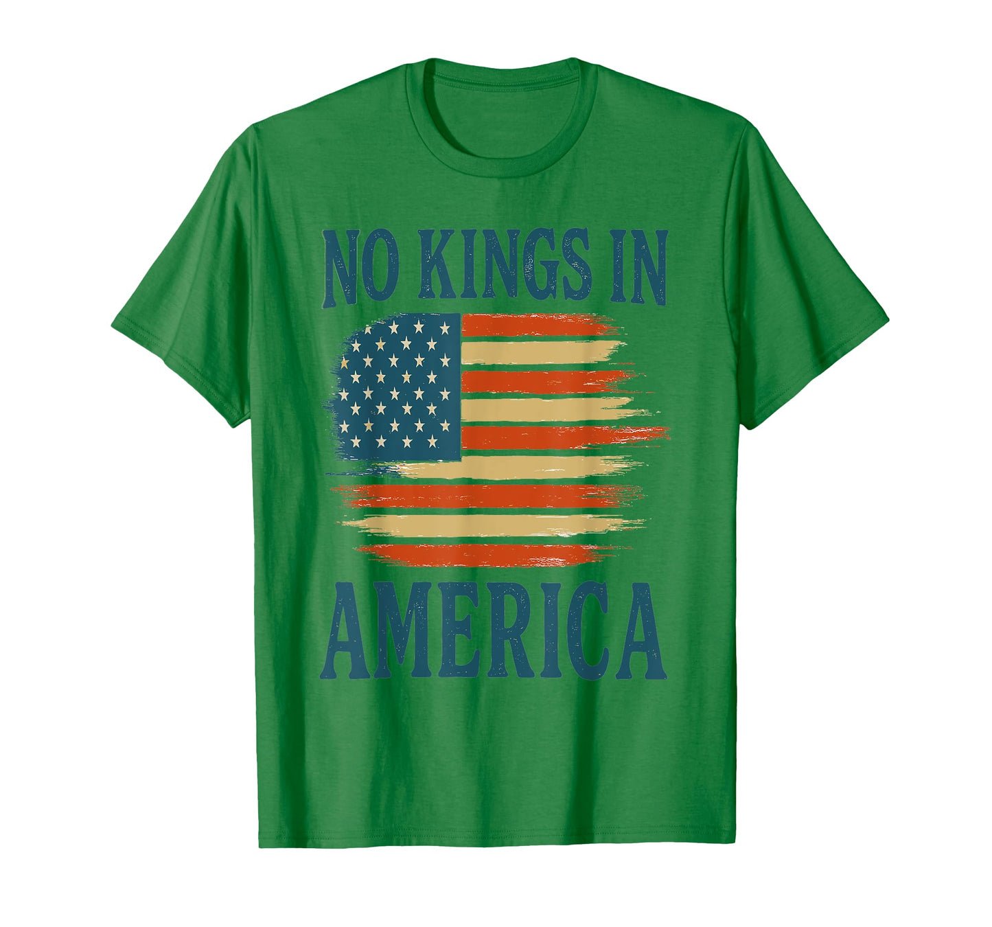 No Kings Vintage Patriotic Freedom Liberty Usa Liberty T-Shirt