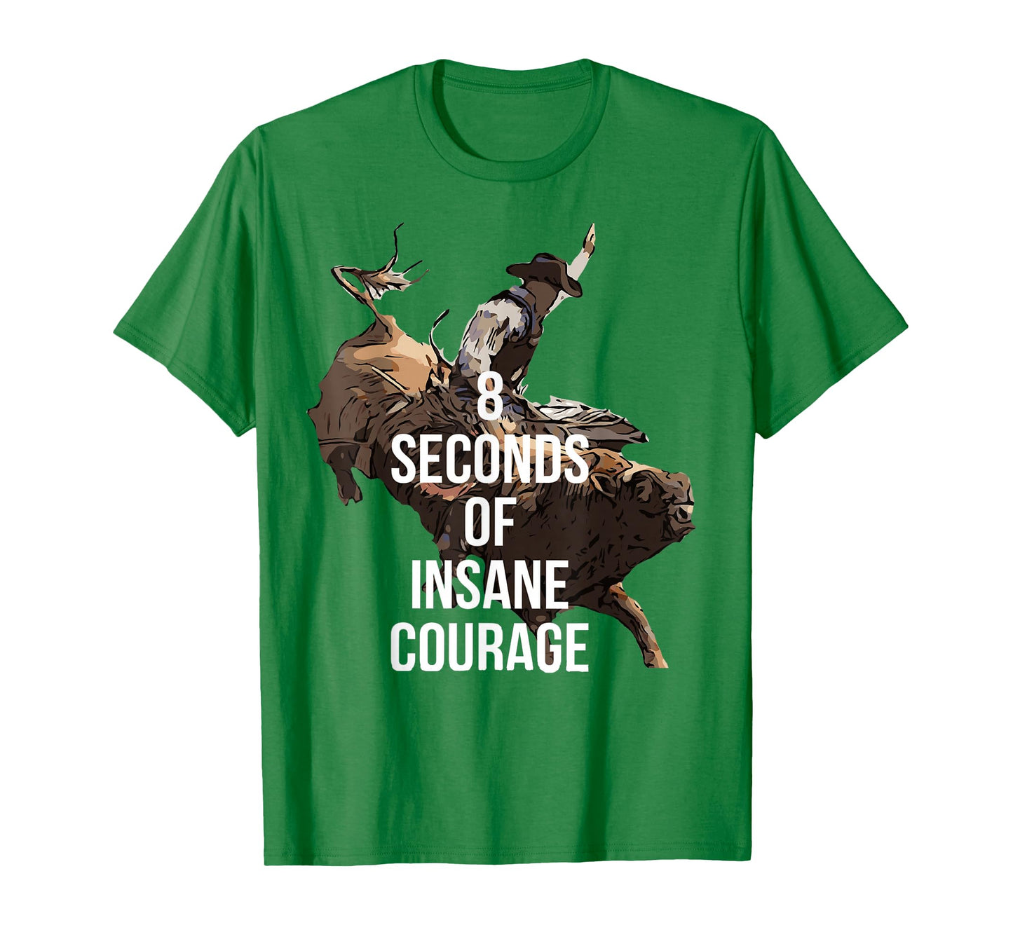 Rodeo Bull Rider 8 Seconds T-Shirt T-Shirt