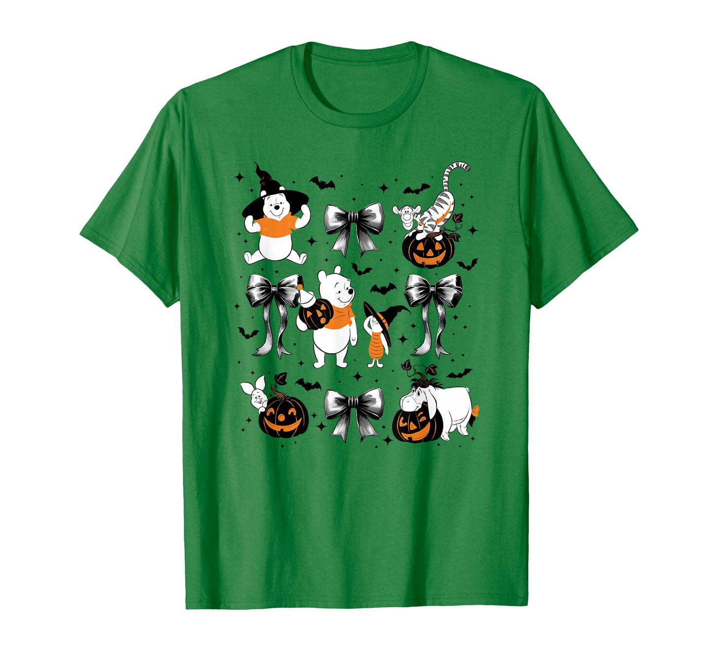 Disney Winnie The Pooh Halloween Spooky Bows Set T-Shirt