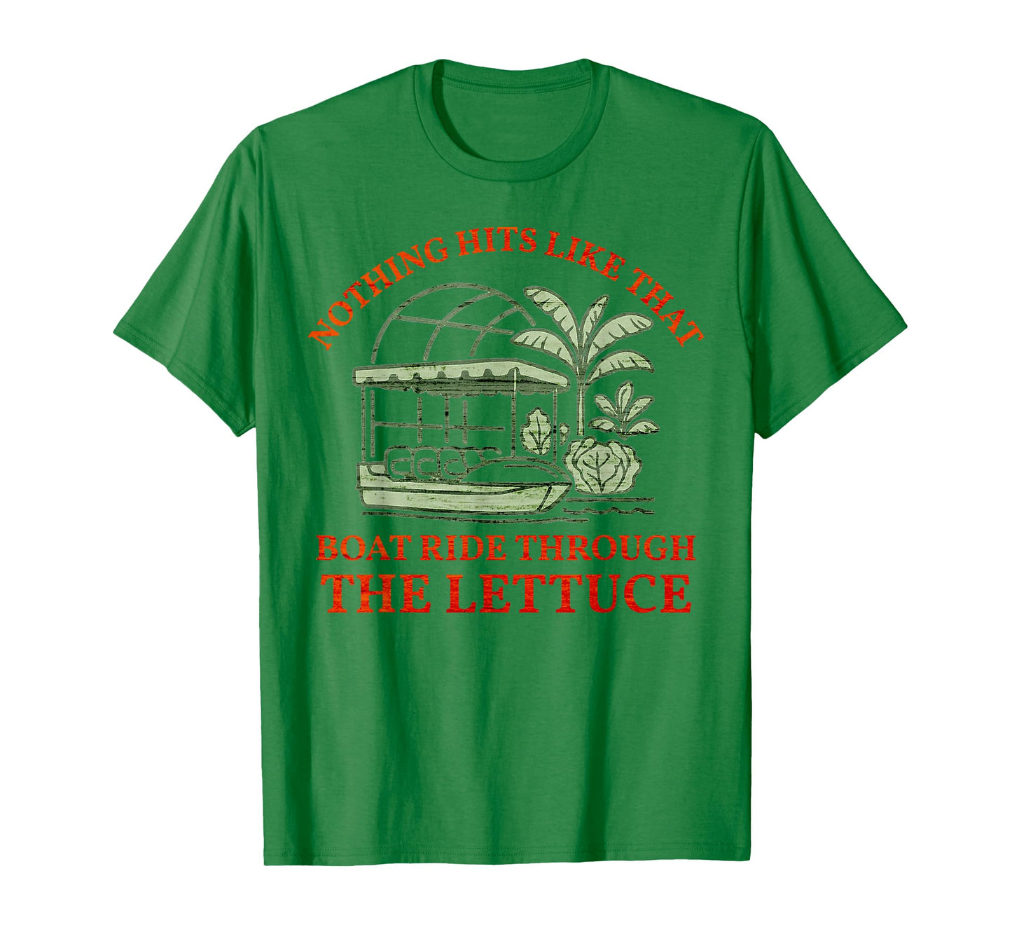 Living with The Land, Funny Theme Park Boat Ride, Attraction T-Shirt