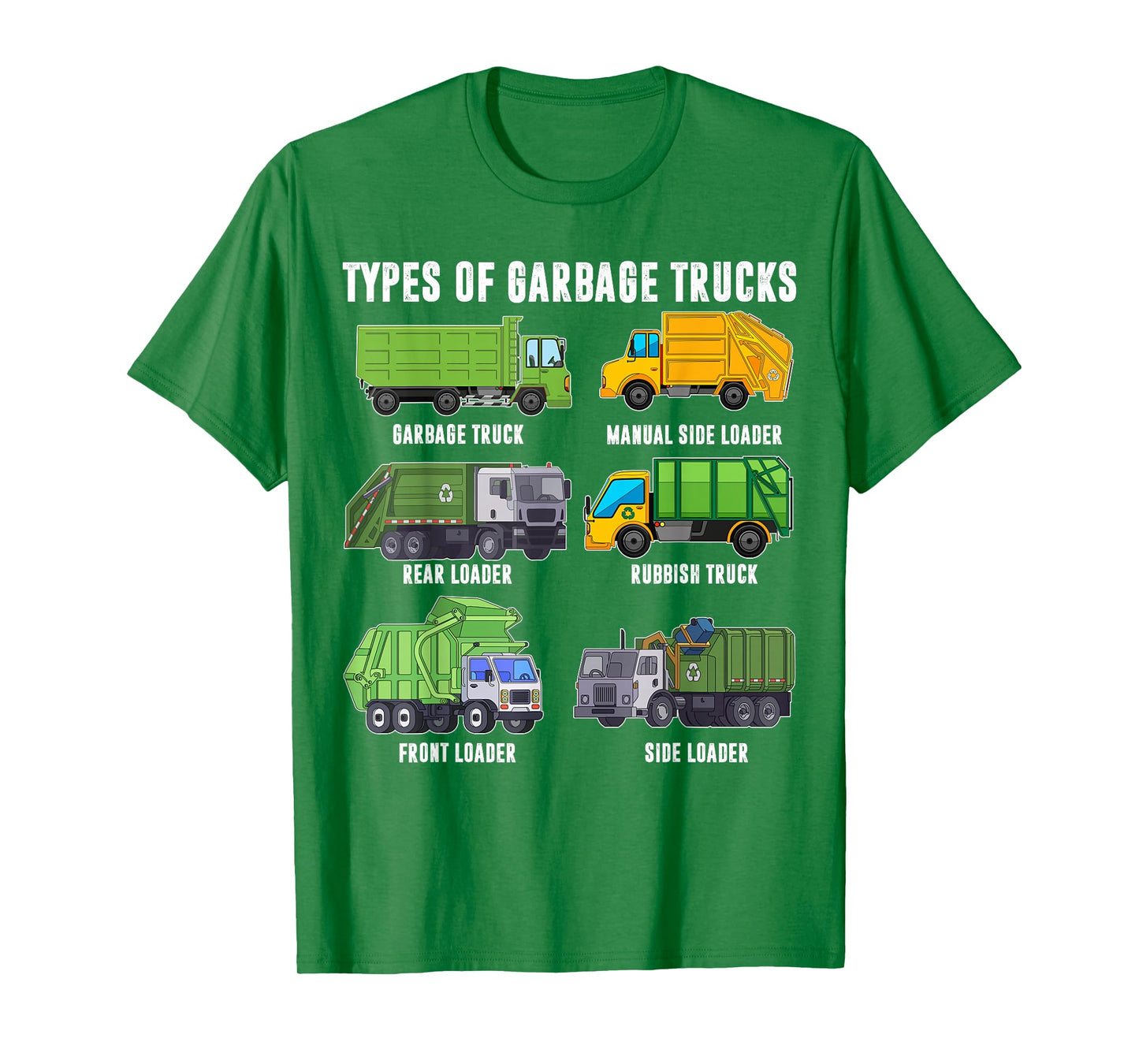 Toddler Garbage Truck Birthday Outfit Baby Recycling Trash T-Shirt