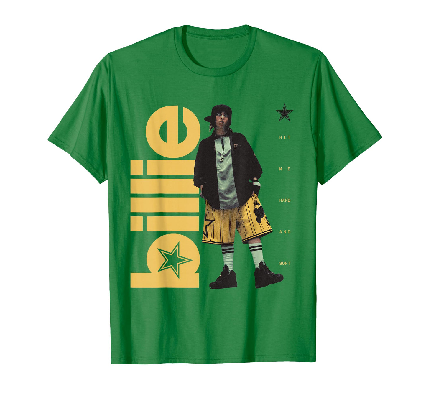 Official Billie Eilish HIT ME HARD AND SOFT Standing Photo T-Shirt