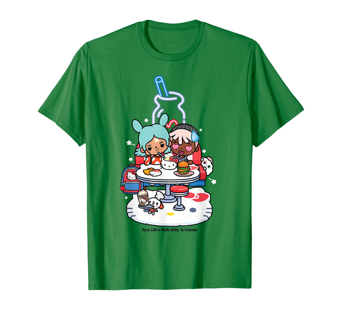 Toca Life x Hello Kitty & Friends DINER T-Shirt