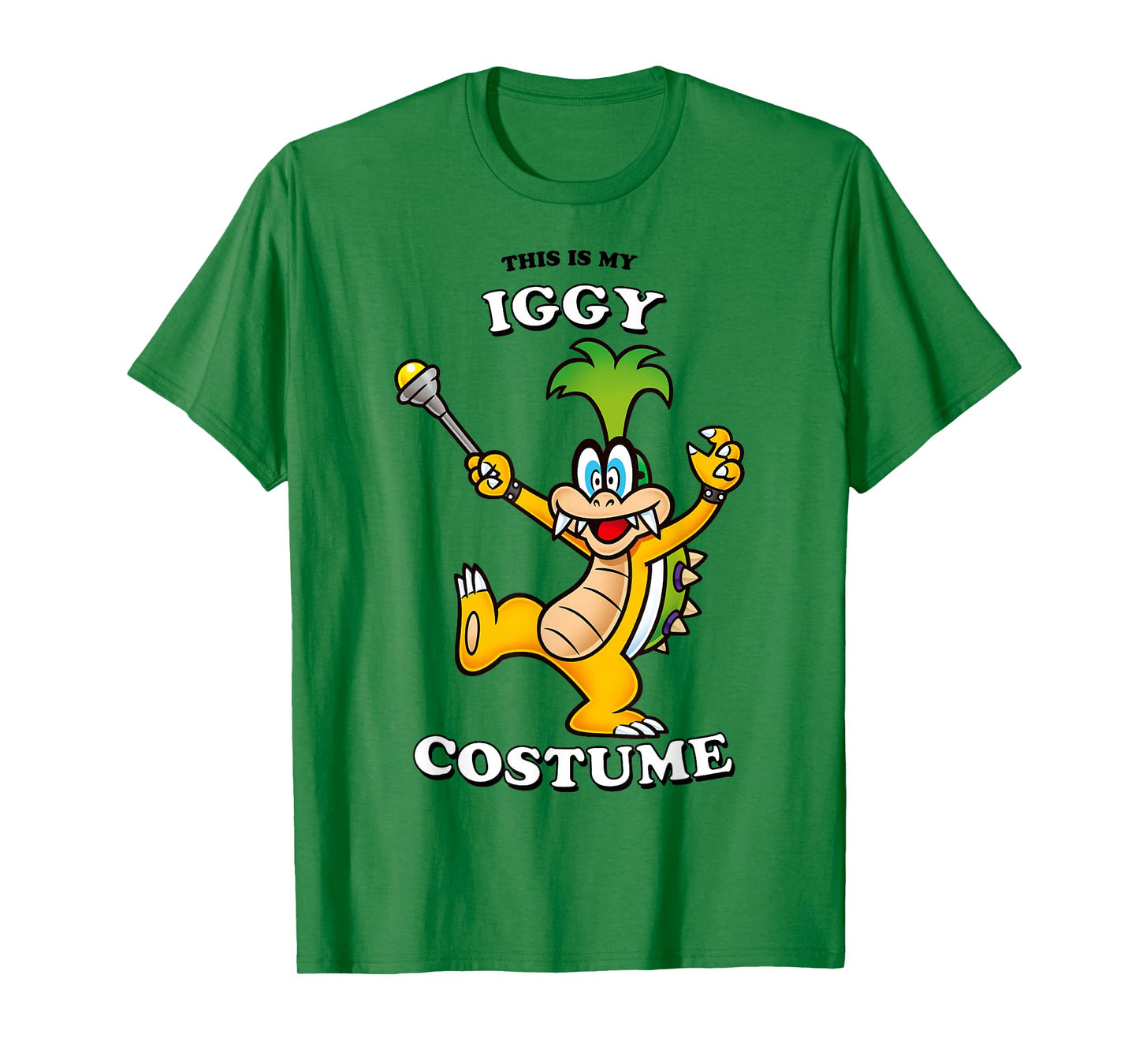 Super Mario Halloween This Is My Iggy Costume T-Shirt