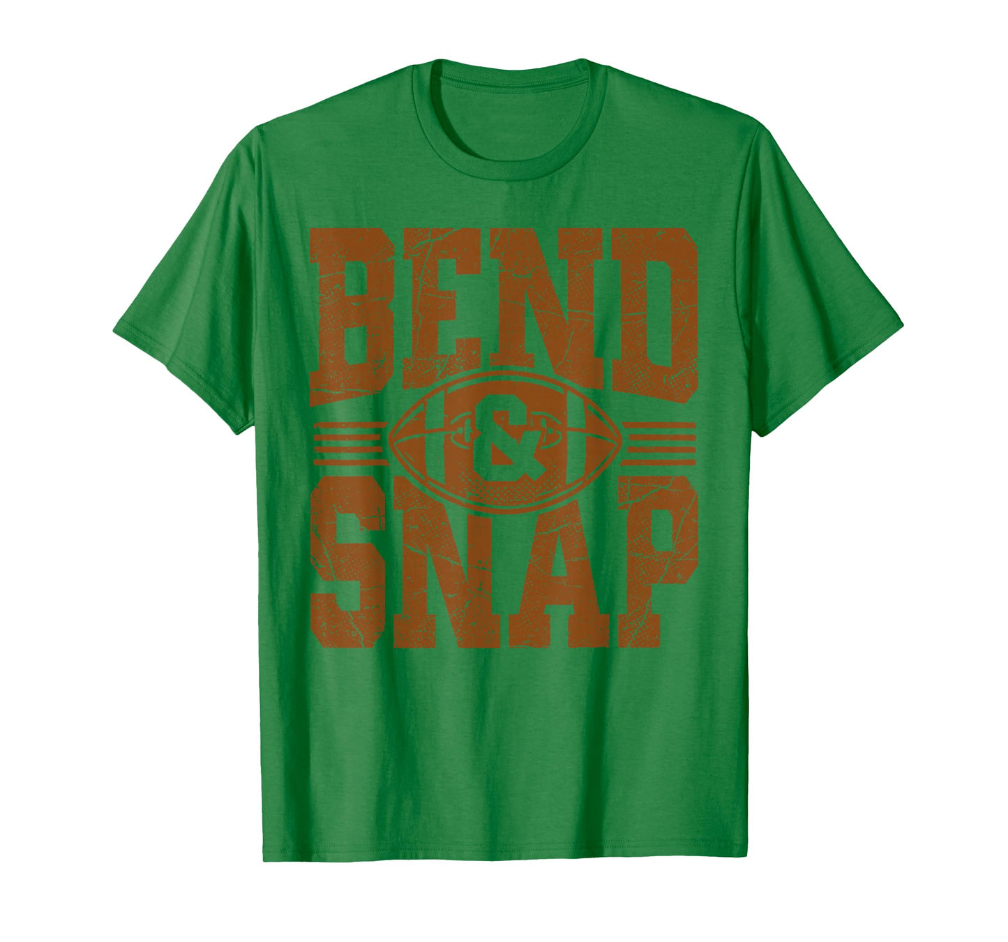 Bend and Snap Football Game Day Touchdown Season T-Shirt