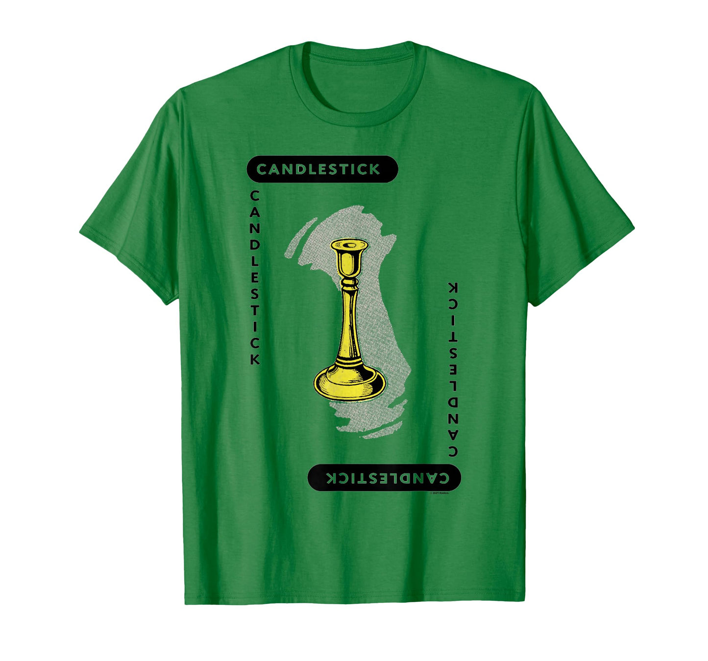 Clue Candlestick Playing Card Halloween Costume T-Shirt