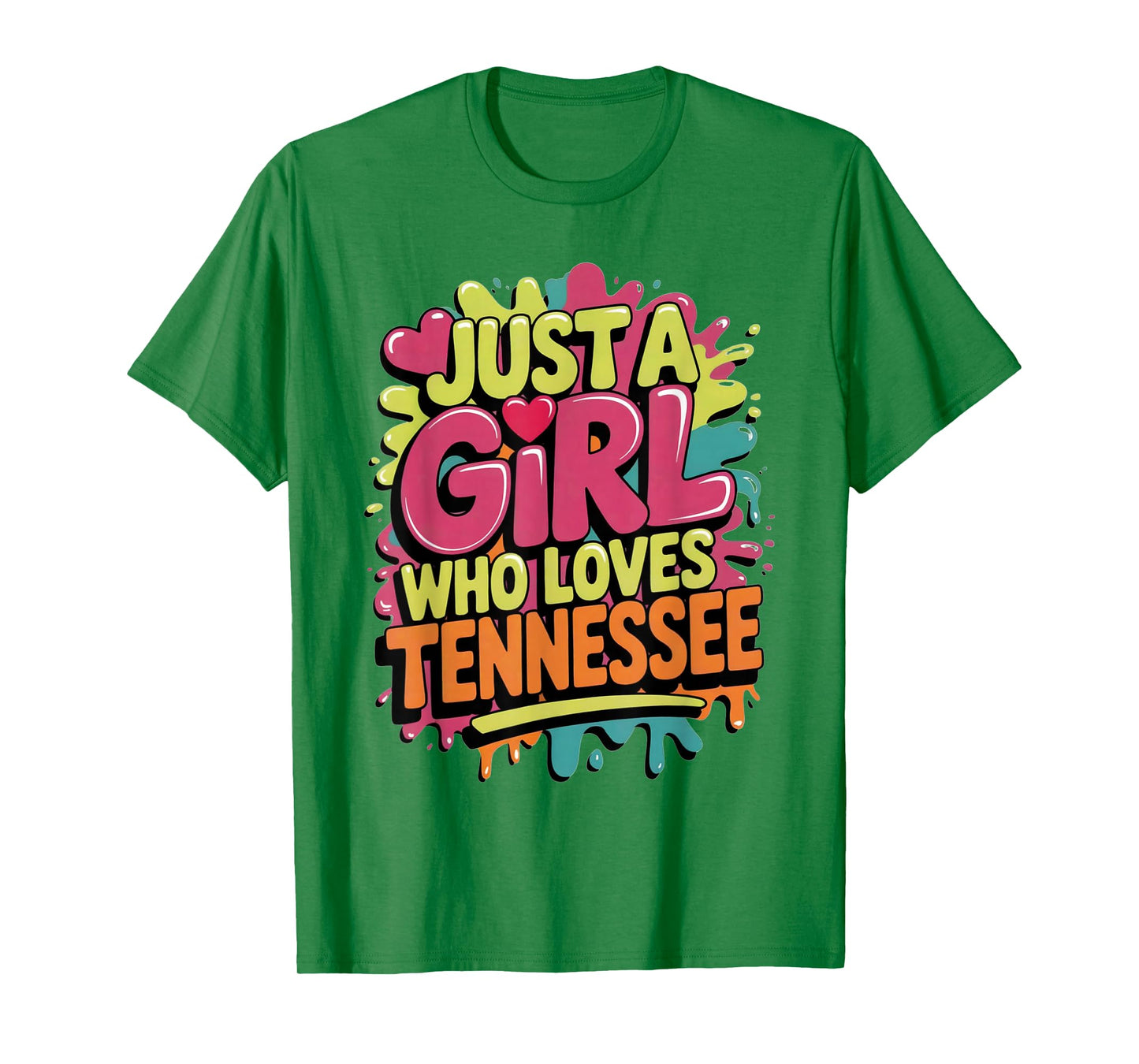 Just A Girl Who Loves Tennessee, Women's Cute T-Shirt