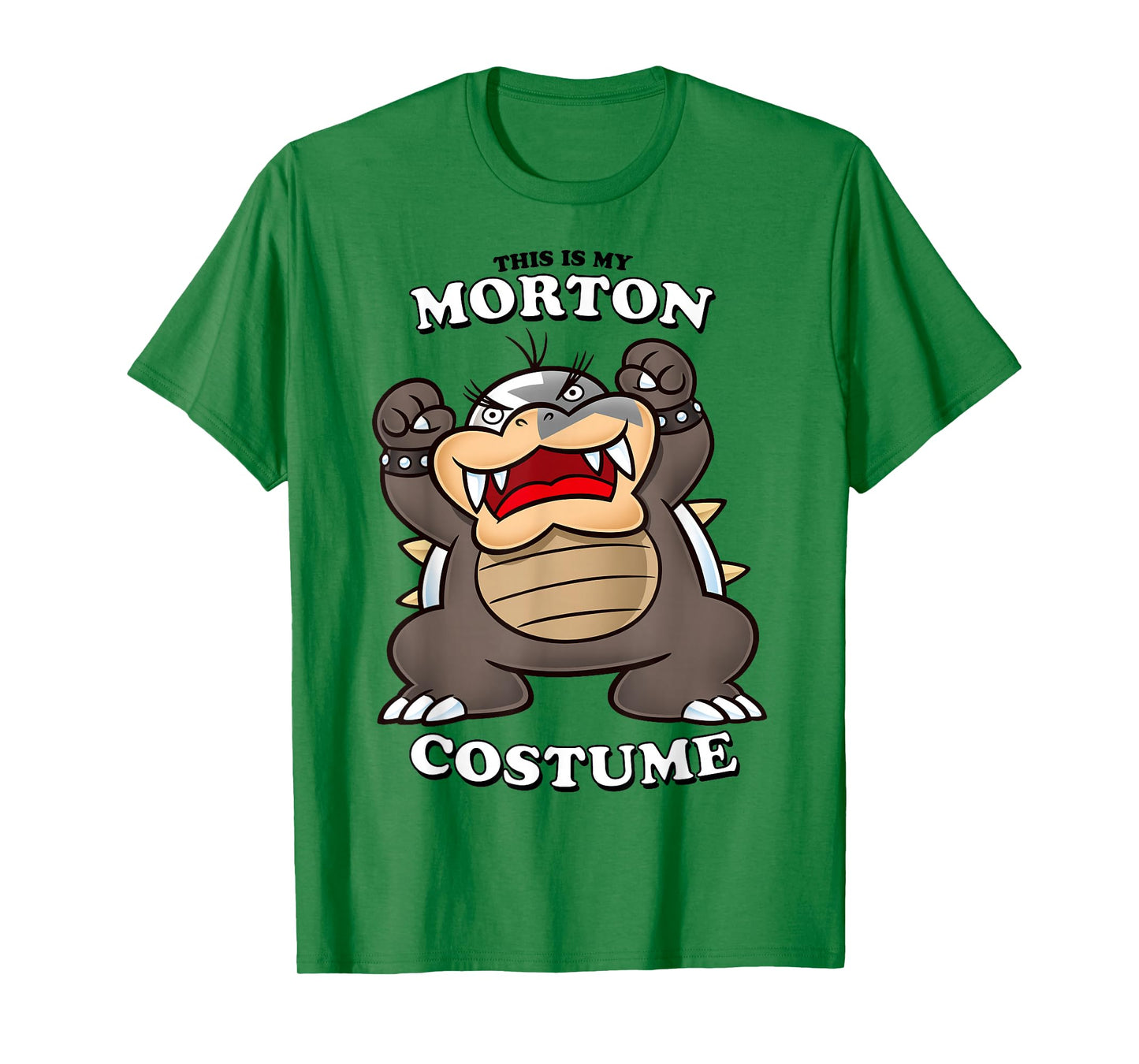 Super Mario Halloween This Is My Morton Costume T-Shirt
