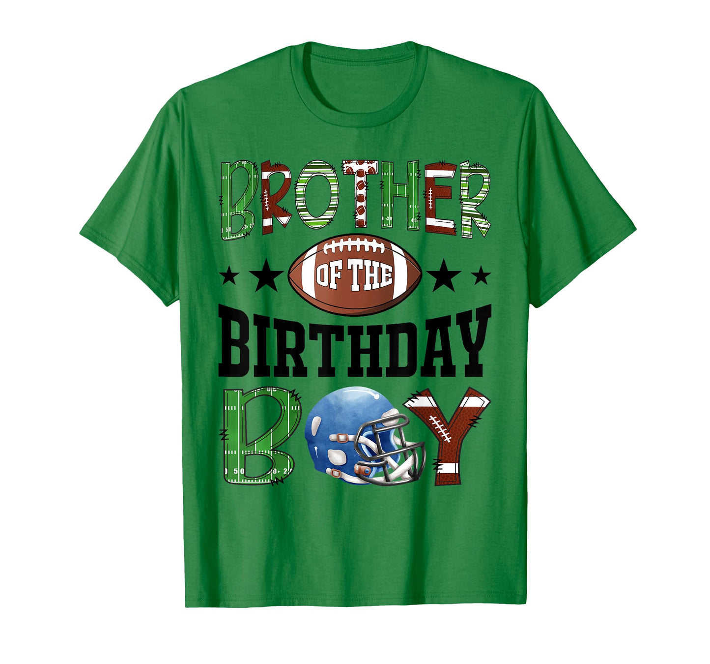 Brother Of The Birthday Boy Football Lover Game Day T-Shirt