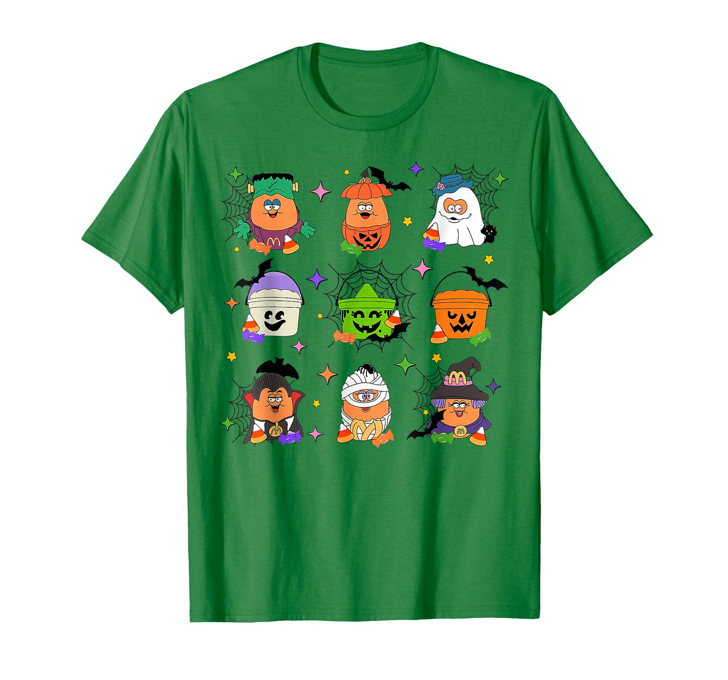 Spooky Nuggets Meal Bucket Halloween Chicken Nuggets T-Shirt