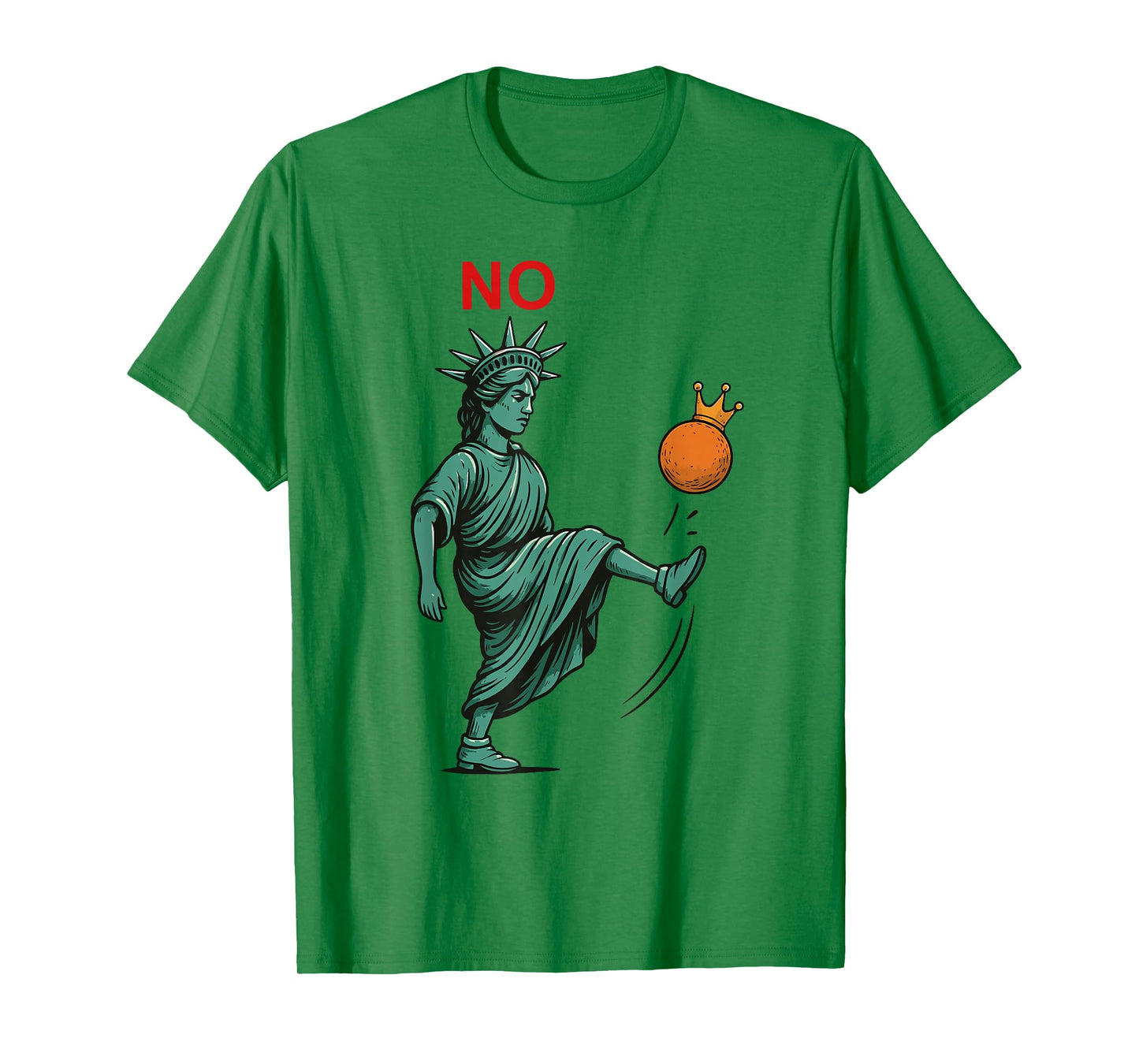 No Kings in America Statue of Liberty 1776 October 18 T-Shirt
