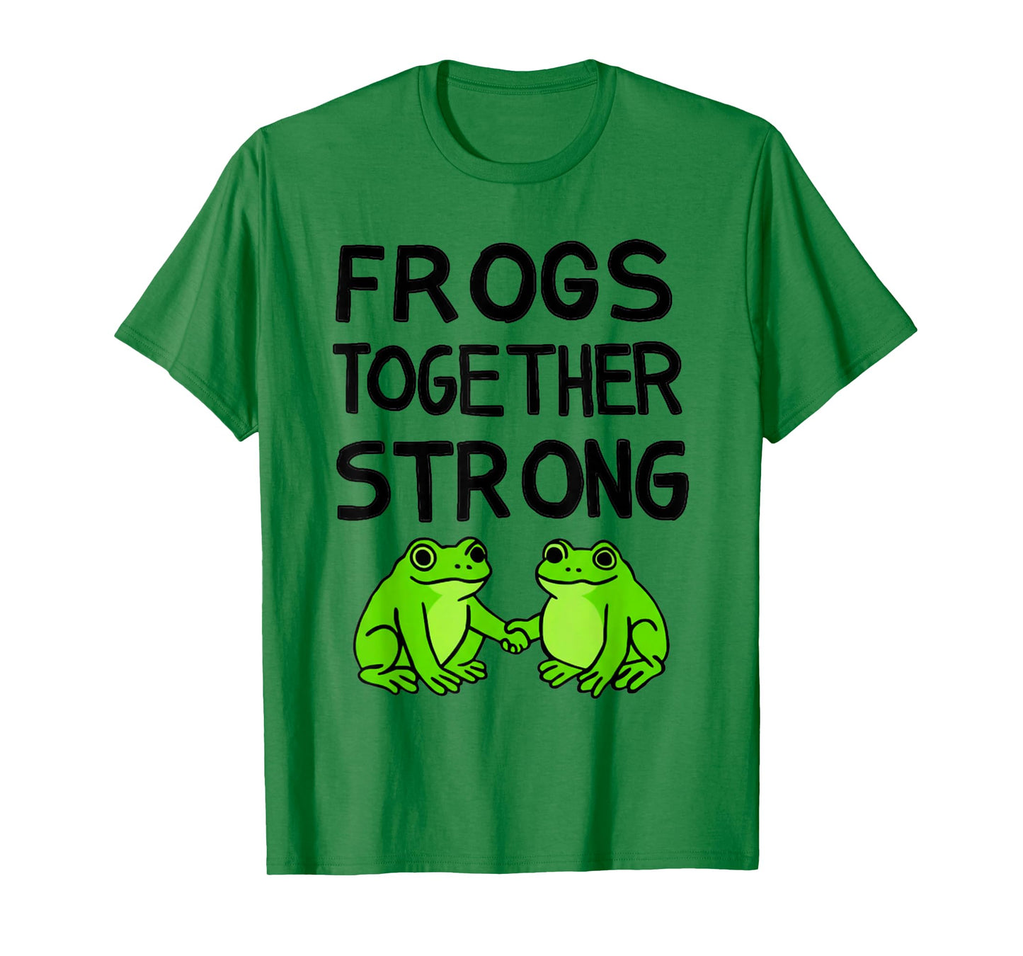 Portland Frog Protest - Frogs Stronger Together T-Shirt