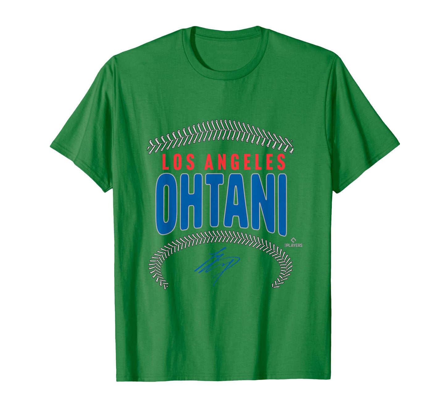 Shohei Ohtani Los Angeles Name & Number (Front & Back) MLBPA T-Shirt