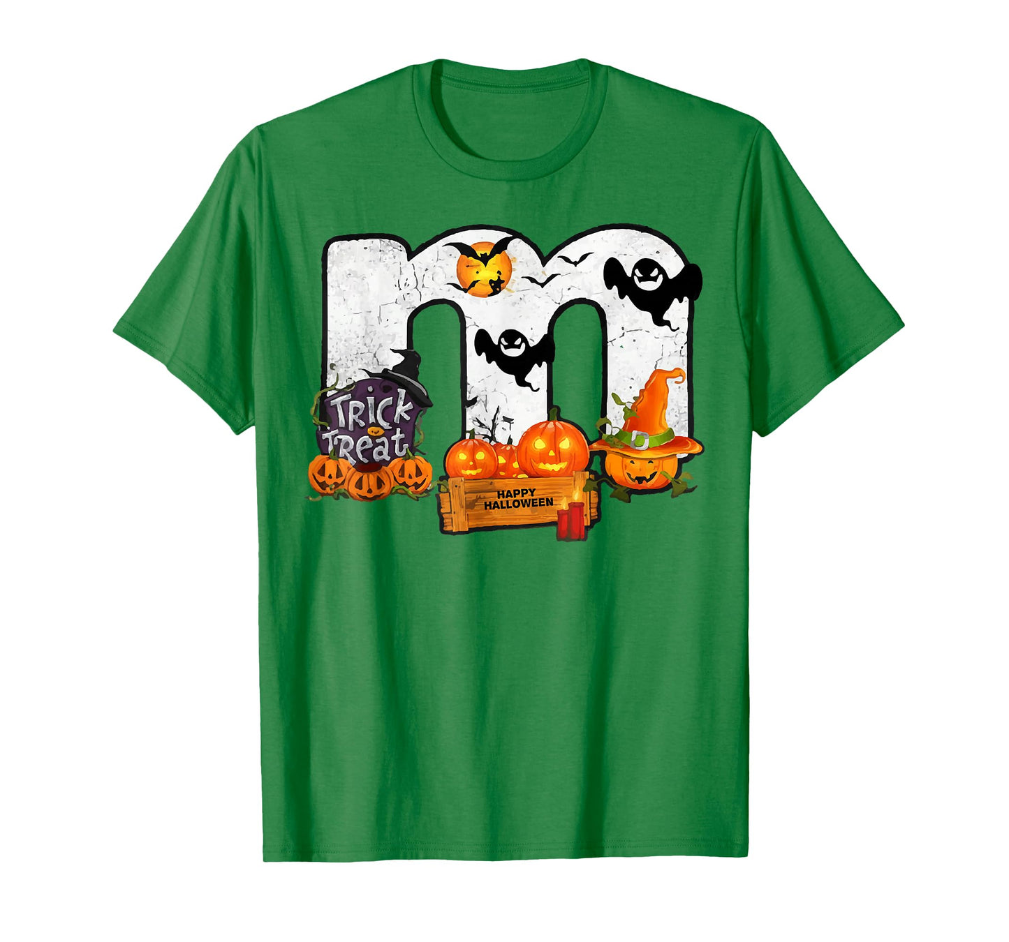 M Chocolate Candy Halloween Team Costume Party T-Shirt