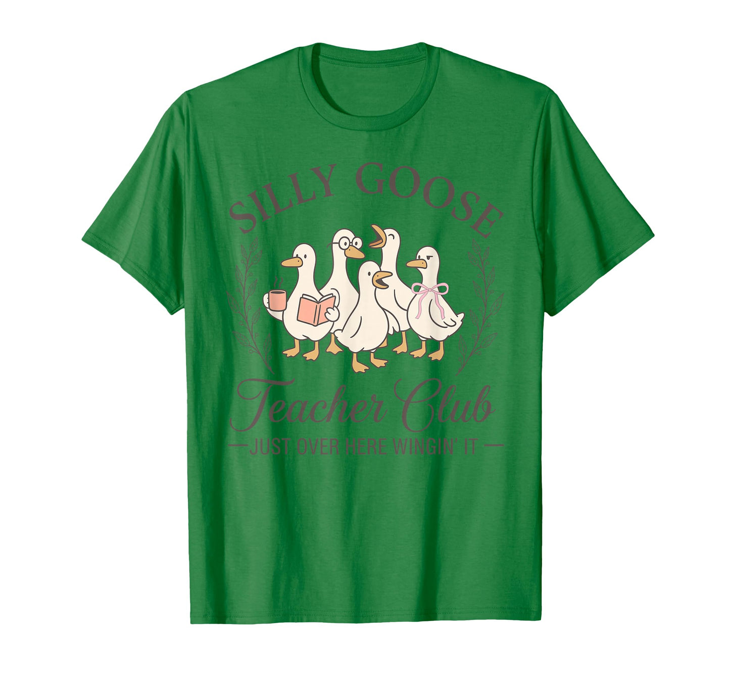 Funny Silly Goose Teacher Club Teacher Appreciation Gifts T-Shirt