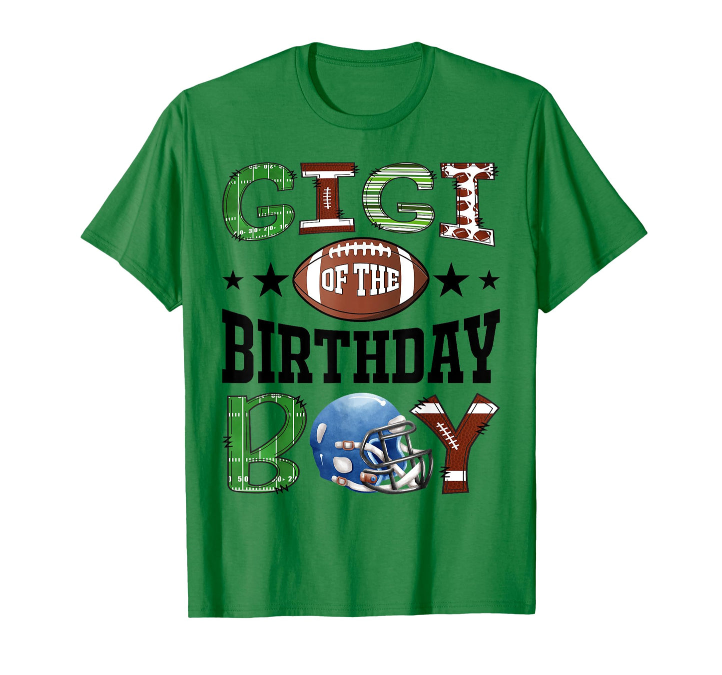 Gigi Of The Birthday Boy Football Lover Game Day T-Shirt